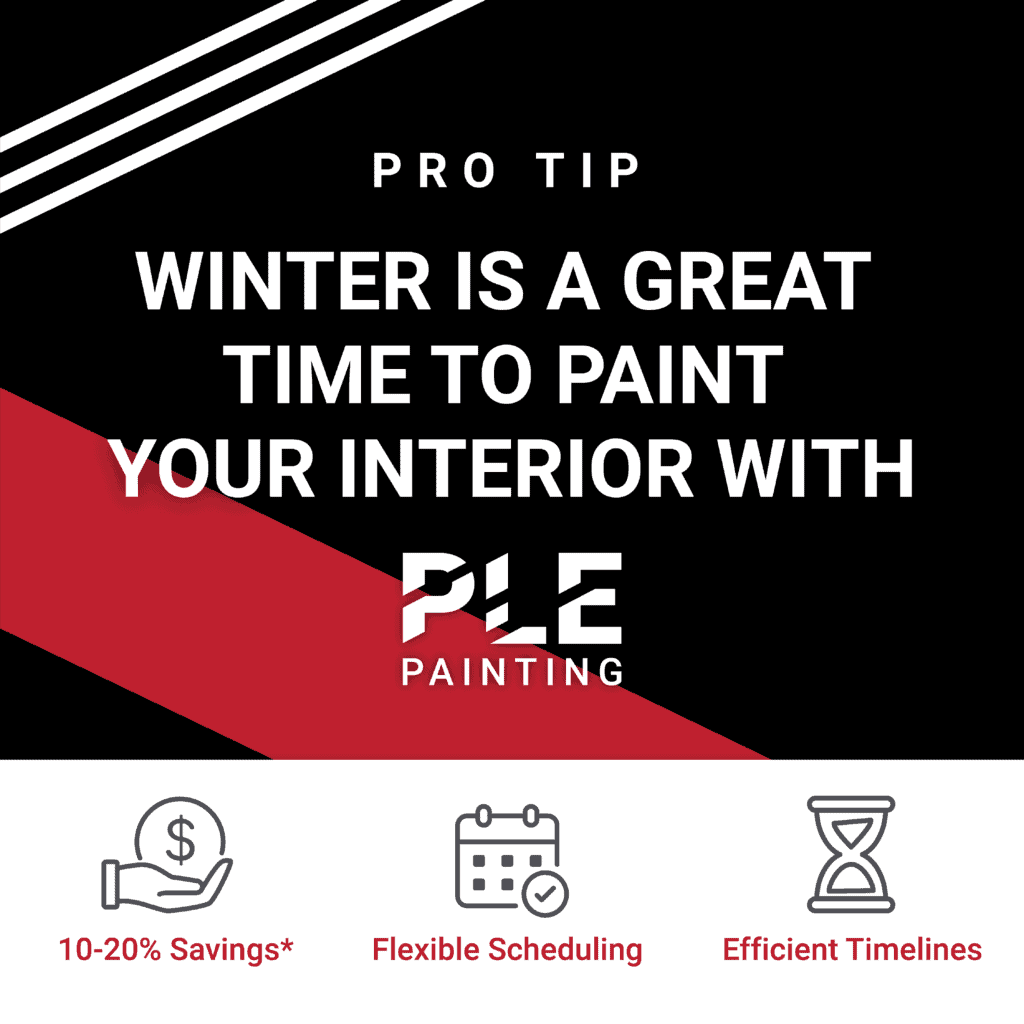 PLE Painting Winter Promotion Flyer